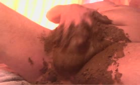 Scat masturbation