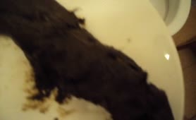 Long black turd