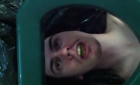 Twink human toilet
