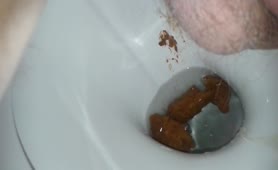 Quick soft poop from him