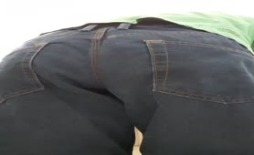 Shitting in white panties
