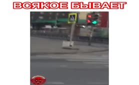 Drunk Russian shitting in public